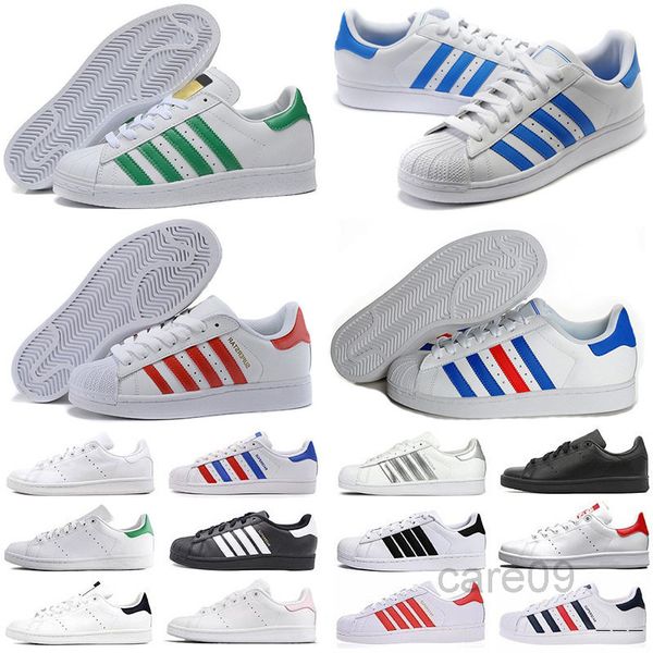 

with box stan smith superstars mens womens casual shoes tripler black oreo laser golden platform fashion sports sneakers flat trainers bbg5