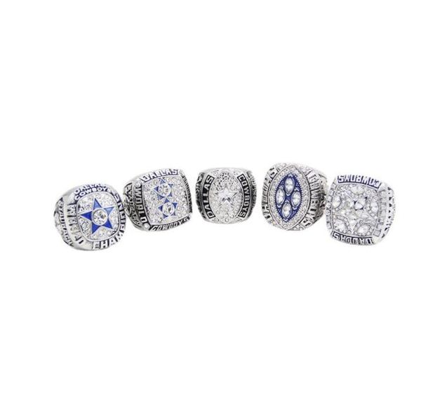 

super bowl set 1971 1977 1995 good quality ring six hole box steel mold, Golden;silver