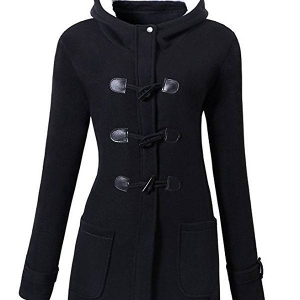 

2019 new female coat jacket womens black outwear parkas for women winter c1106, Black;brown