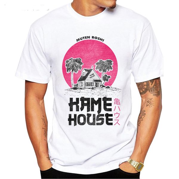 

summer fashion kame house print cool o neck hattori hanzo men's short sleeve casual cozy o neck sport hooded sweatshirt hoodie men t sh