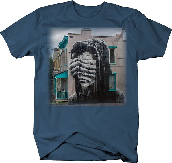 

new fashion t-shirt american graffiti apartment building city street art tshirt casual tee shirt sport hooded sweatshirt hoodie