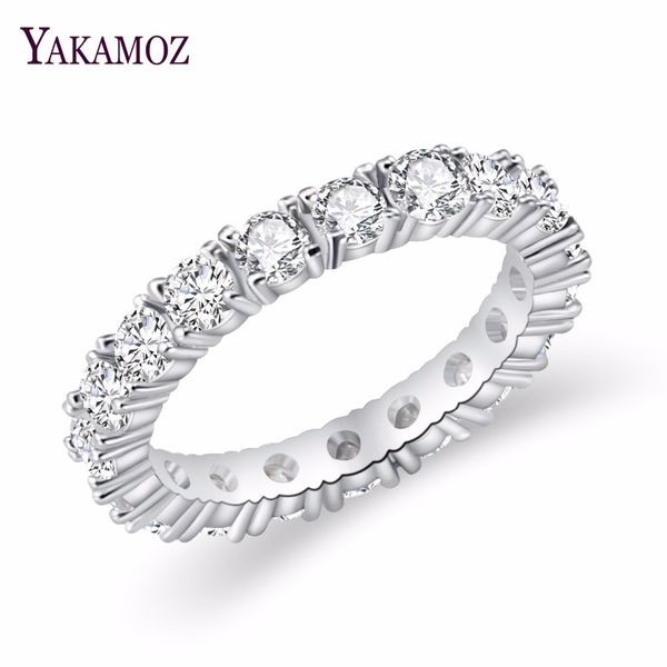 

cubic zirconia unique shaped ring for women wedding engagement size, Silver