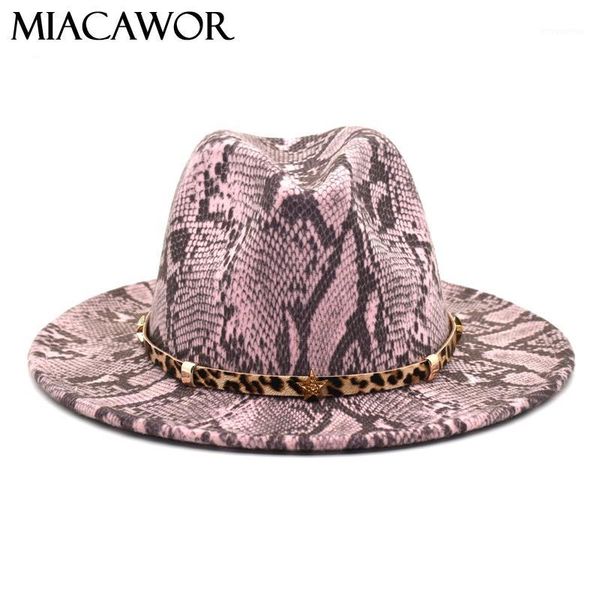 

miacawor spring and autumn travel faux wool hat retro british men's gentleman hat jazz starting cap f281, Blue;gray