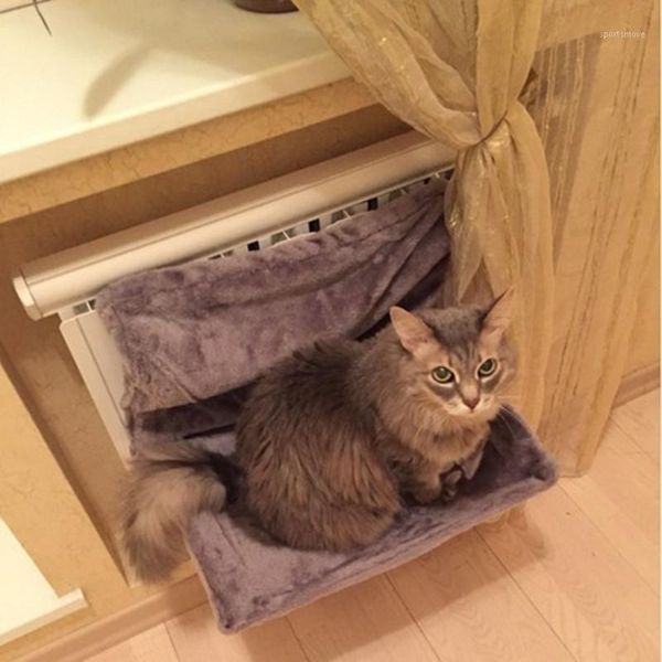 

cat beds & furniture hammock bed warm soft hanging for kitten pet pad small dog puppy rest house kennel window radiator1