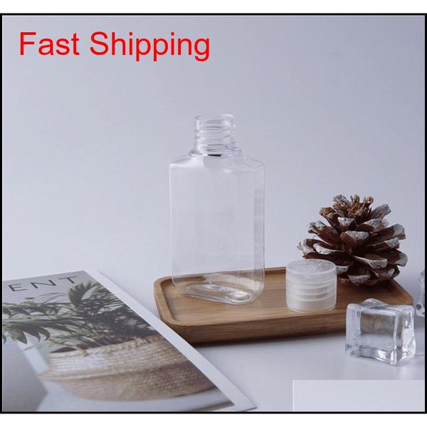 

60ml empty hand sanitizer gel bottle hand soap liquid bottle clear squeezed pet sub qylqty bwkf