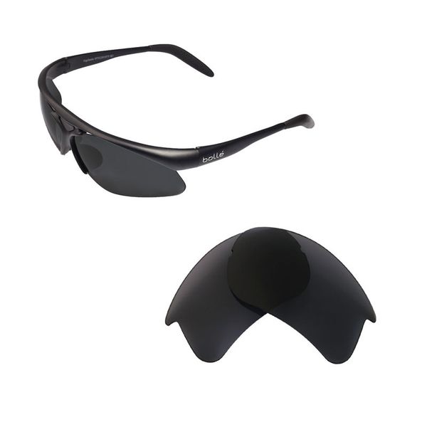 

walleva polarized replacement lenses for bolle vigilante sunglasses usa shipping, White;black