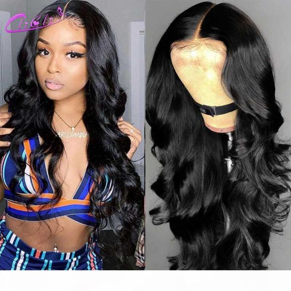 

body wave lace front wig pre plucked 13x4 lace frontal wig body wave 30 inch human hair frontal malaysian hair, Black;brown