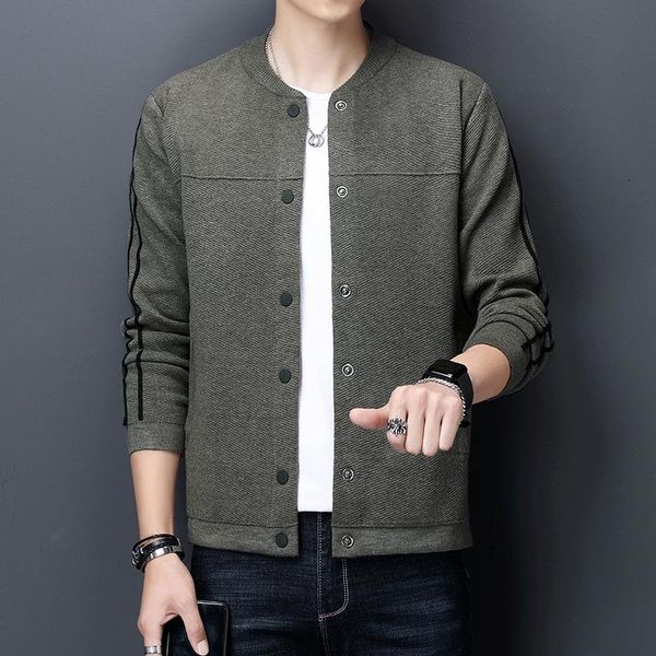

men's sweaters sweater coat autumn cardigan fashion, White;black