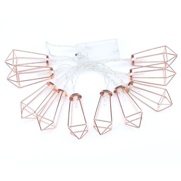 

новый led сказочные огни 20 metal свет шнура батарейках партии рождественские огни для halloween party свадебное украшение кпт sqclwc