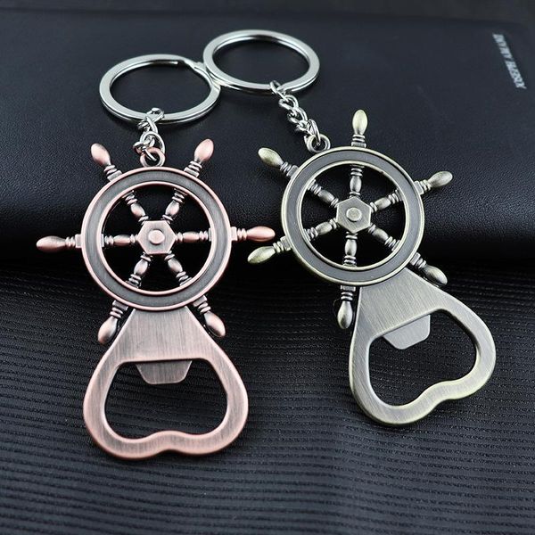 

metal rudder keys chain zinc alloy multi colors beer bottle opener key buckle movie theme ring 2 8xx l1