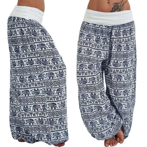 

woman men casual women thai harem trousers baggy boho loose aladdin boho festival hippy smock high waist jumpsuit pants#s, Black