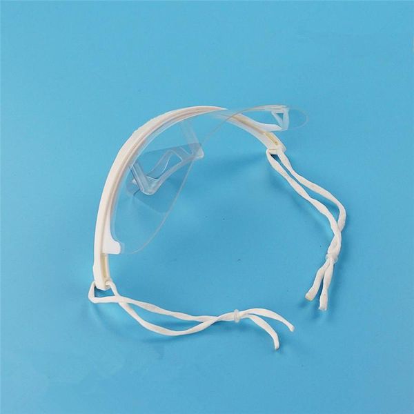 

chef plastic transparent face mask holder anti-fog smile food restaurant l restaurants catering kitchen bbyulm lipper