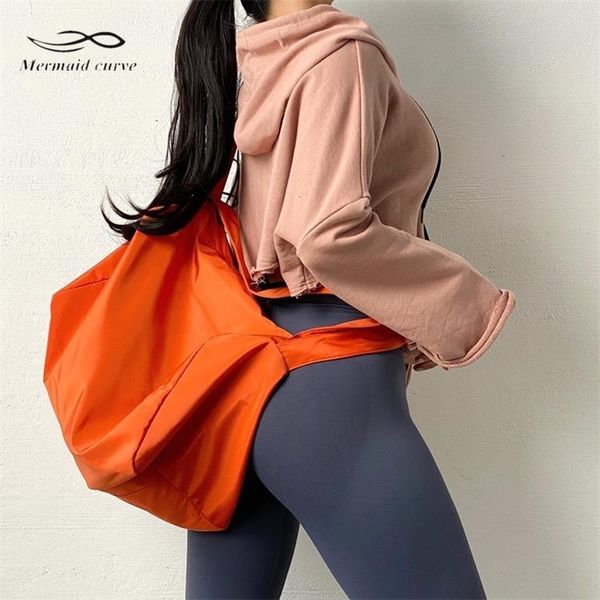 

black friday mermaid curve professional sports backpack female portable fitness large capacity waterproof yoga training bag