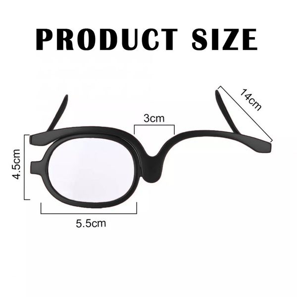 

make up magnifying reading for women lady's portable clear lens spectacles presbyopic glasses eyewear q30