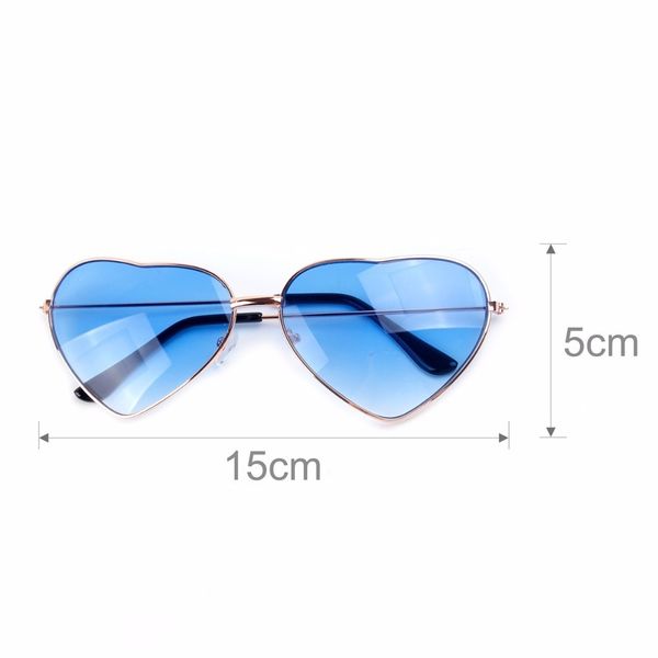 

sunglasses hawaiian pineapple plastic decor heart shaped flamingo party glasses