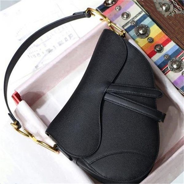 

luxurys designer bags designers handbag lady genuine leather bag with letters saddle bag h