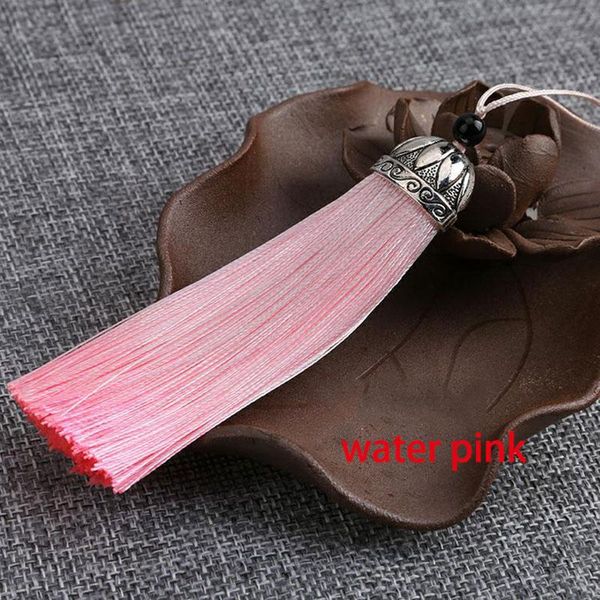 

12pcs lot 8cm gradient color tassels silk fringe sewing bangs tassel trim decorative key tassels for curtains home decoration h jllhmh