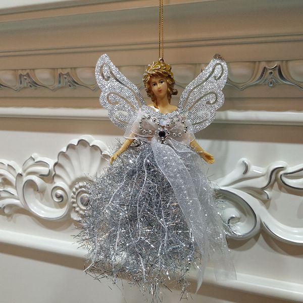 

крыло ангел кукла xmas подвески санта-клауса игрушка под елку украшения 2020 kerst