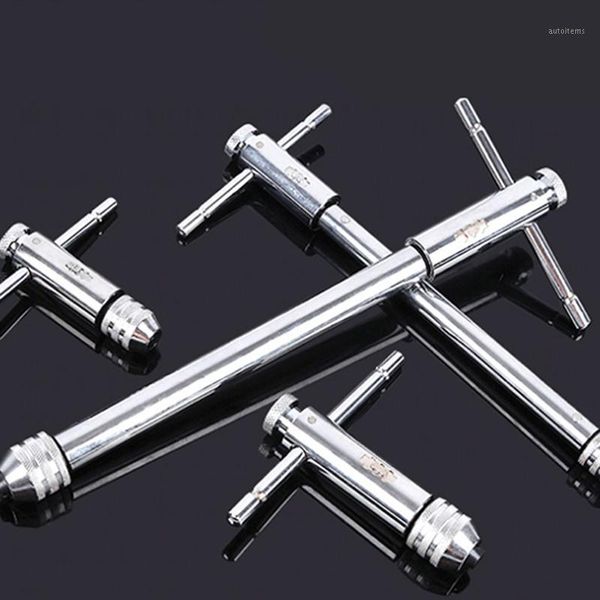 

lengthen reversible t type handle ratchet for tap die set wrenches wire wrench adjustable holder tool1