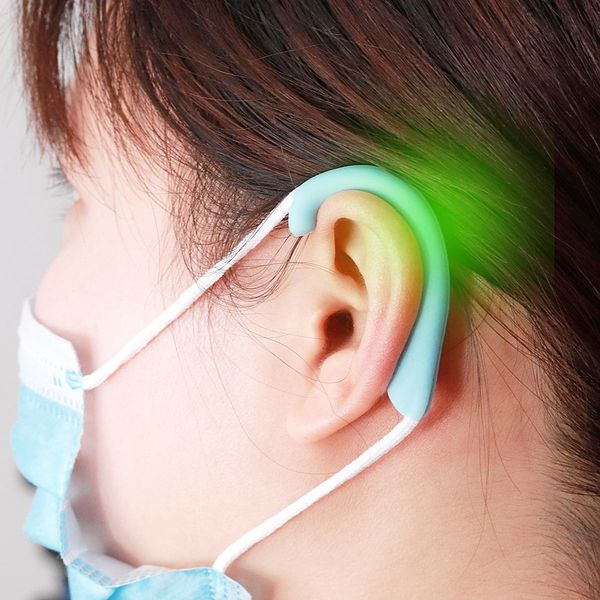 

гель пар safe silica 2021linsoir 1 ear защита удобная маска анти травмы силиконовый черный синий моды earmuffs