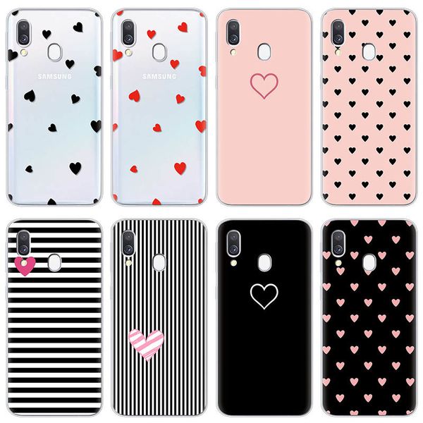 

love heart couple cases coque a21s 6.5" soft silicone tpu for samsung galaxy a21 a 21 s back cover fundas thin clear