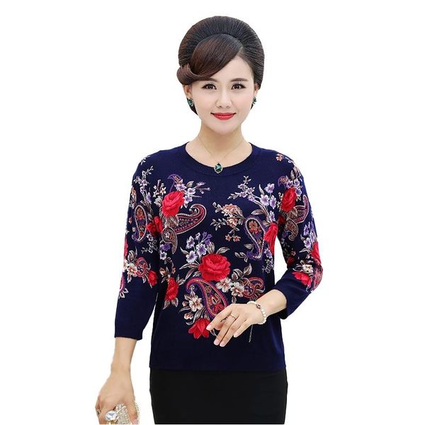 

high elastic winter warm soft knitwear spring fall women christmas sweater pullover mother knitted long sleeve slim jumper, White;black