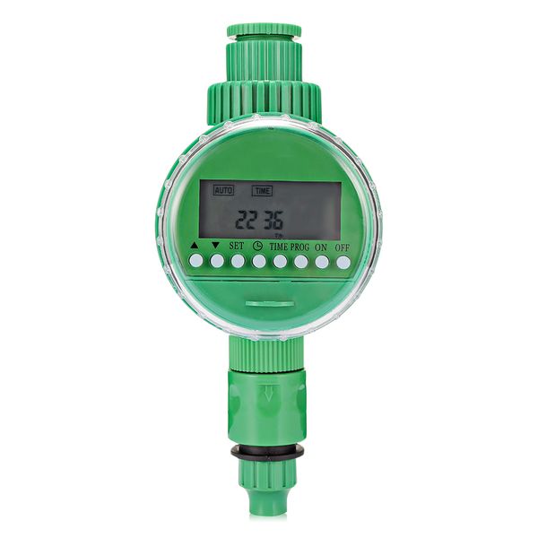 Automatico Intelligente Timer Irrigazione Regolatore di Irrigazione con Display LCD Metallo Plastica Giardino Irrigazione Timer Esterna Y200106