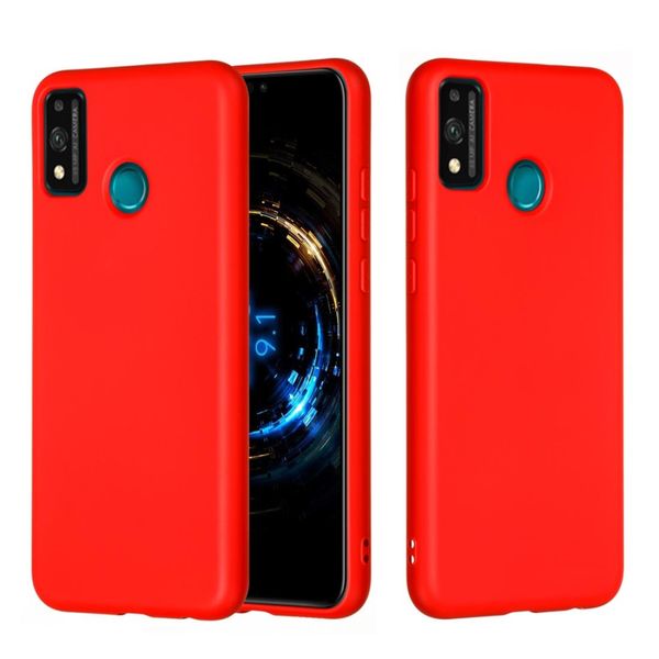 

pure color liquid silicone shockproof full coverage case