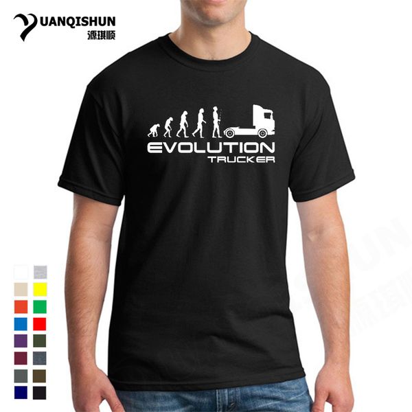 

sport fashion 16 colors summer t shirt boutique tee shirt evolution trucker lorry hgv driver scania v8 present gift t-shirt streetwear