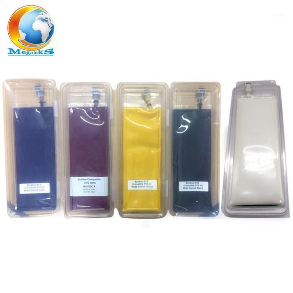 

380ml / bag one pcs dtg textile ink for brother gt-3 series gt-341 gt-361 gt-381 gt 341 361 381 digital inkjet printer1