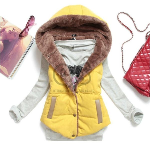 

spring autumn plus size lamb thermal down cotton coat female wool woolen jackets winter 2020 women's vest 1023, Black;white