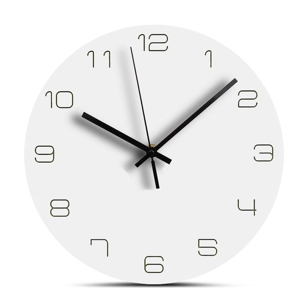 

большие деревянные настенные часы современный дизайн европа круговые декоративные цифровые часы безмолвный висит настенные часы домашнее дек