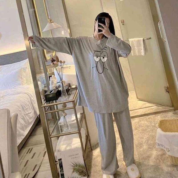 

qweek womens summer large size set suits with shorts pajamas comfortable and loose cartoon print pijamas pyjamas sleepwear cute, Black;red