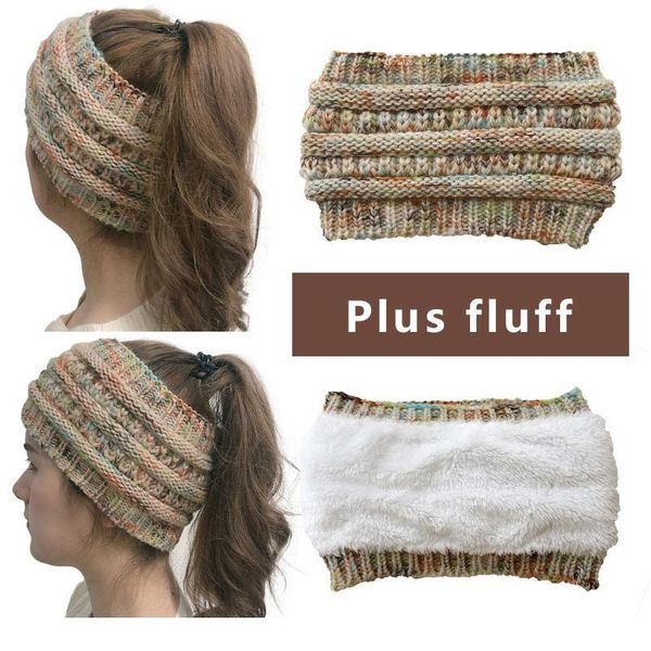 

new colorful women warm knitted cap winter autumn fashion soft hair accessories turban hollow woolen cap female b qylgrl, Black;white