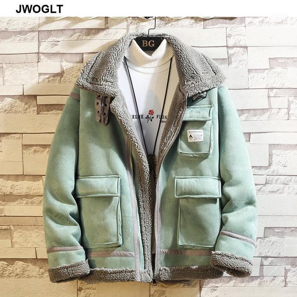 

streetwear fashion mulit pockets men winter jacket coat warm mens winter parkas coat casual zipper male overcoat1, Black