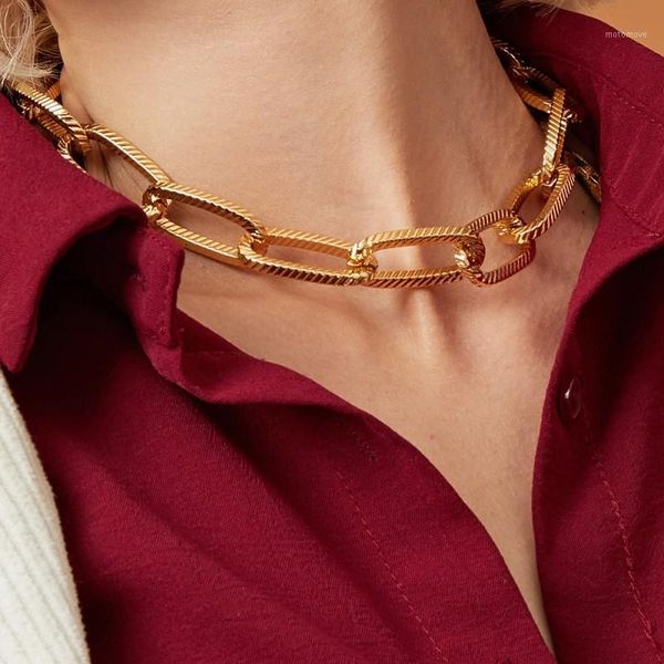

chains lalynnly gold necklace high grade round women fashion luxury choker necklaces 2021 boho couple jewelry n713911, Silver