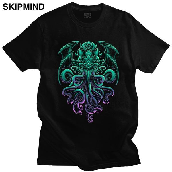 

cool lovecraft cthulhu t shirt for men handsome t shirt short sleeved the old god of r'lyeh graphic tee sport hooded sweatshirt hoodie