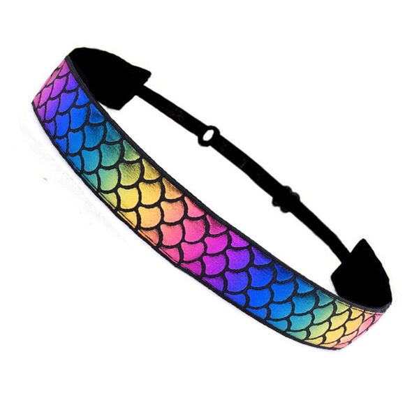 

fashion mermaid headband female elastic hair scrunchies sports running yoga hair accessories ornaments hair bands q sqctuf