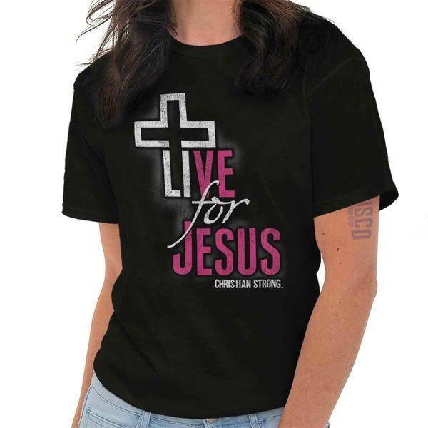 

christianity religion t shirt live for jesus cross tshirt christ tee pink ribbon(1) sport hooded sweatshirt hoodie
