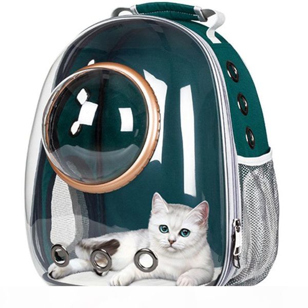 

astronaut window bubble carrying travel bag breathable space capsule transparent pet carrier bag dog cat backpack
