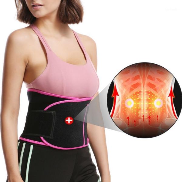 

waist support 1pcs men women gym body shaping lumbar belt adjustable fitness sports belly brace with pocket1, Black;gray