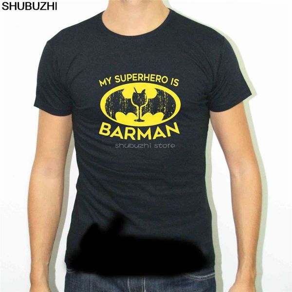 

sport new t shirts funny tee t shirt slim fit shirt bartender superhero parody cocktail bar pub dj ironic tsm t-shirt sbz5430