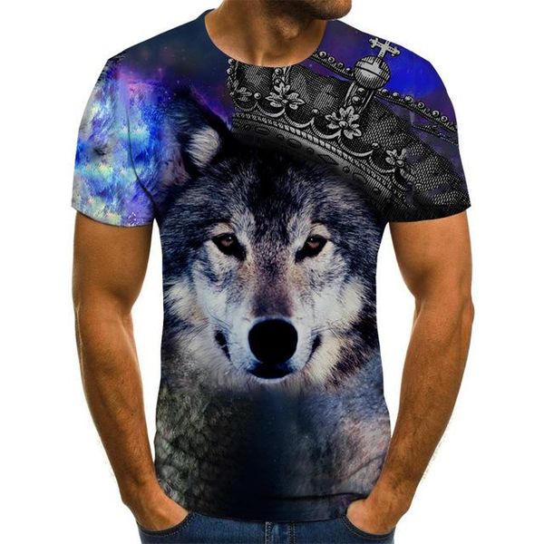 

cute dog printed summer men 3d print shirts horror comics kawaii men clothing