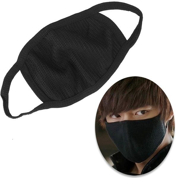 

factorywytqcotton mouth face anti dust pollution black washable reusable dustproof respirator mask unisex