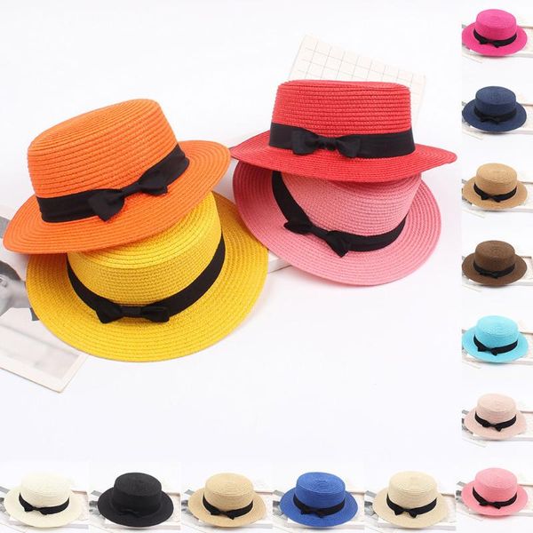 

feitong foldable straw cap cover summer sunhat women ladies 2020 summer fashion solid hat sun visor sun straw beach hats new, Blue;gray
