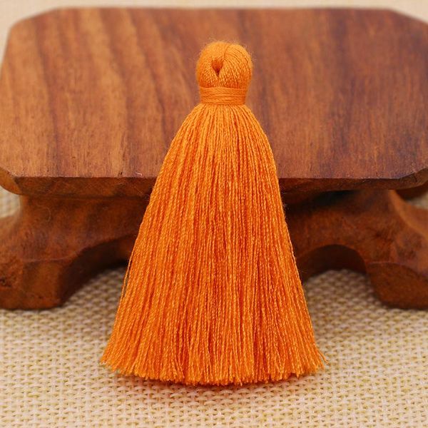 

30pcs 5cm polyester cotton tassel fringe pendant diy craft small tassel trim garments curtains decor earrings jewelry components h jllzwi