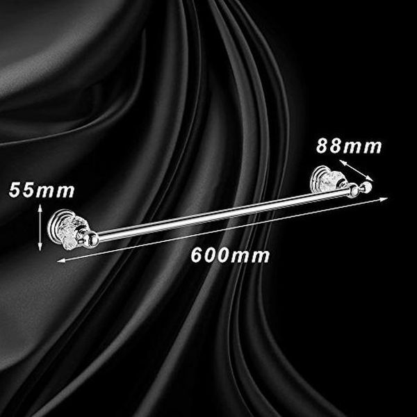 

silver chrome bathroom hardware sets luxury brass crystal polished bathroom products mounting bathroom accessories fd02 bbyqid lipper