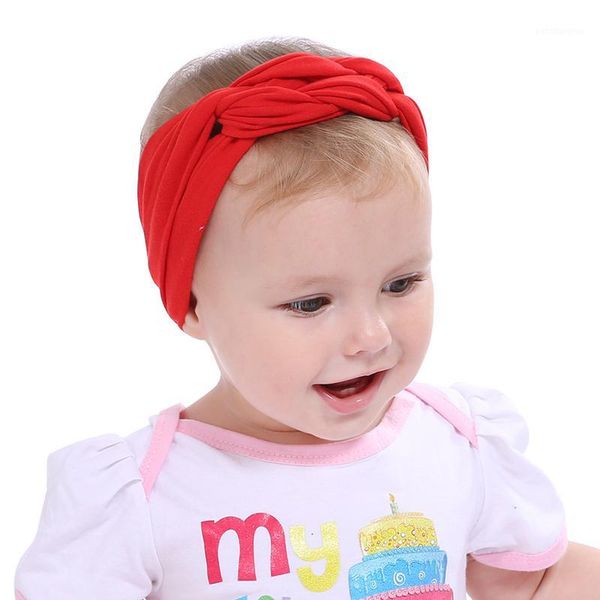 

hair accessories elastic twisted soft headbands for kids boys cute candy color chinese knotted headwear hairbands headwraps 20211, Slivery;white