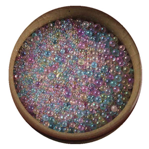 100g Mix Size Strass Perline di vetro Costume fai da te Diamanti color caramella 3D Unghie Decorazioni artistiche per indumenti Vestiti per unghie Craft