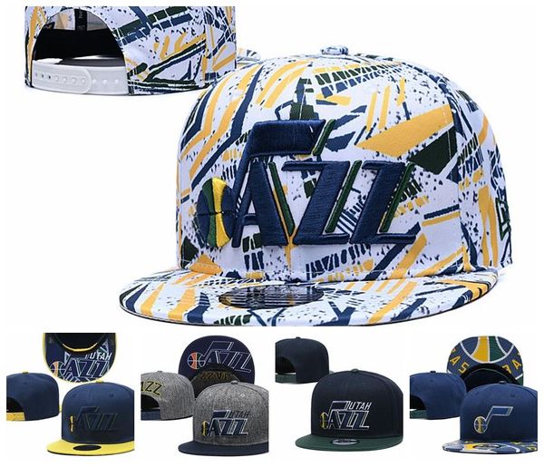 

utah jazz men sport caps men women youth uta 2020 tip-off series 9fifty adjustable snapback basketball hat purple, Blue;gray